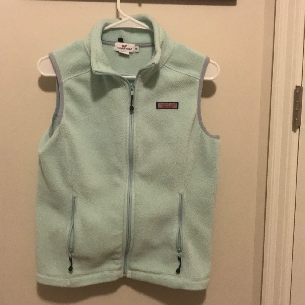 Vineyard vines women’s light blue vest